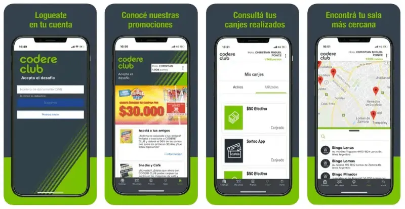 Codere app